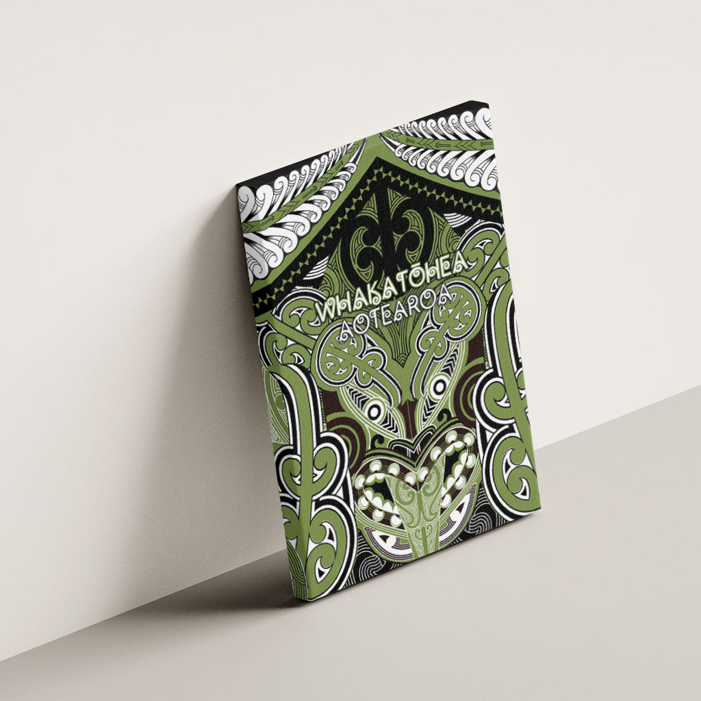 Aotearoa Iwi Whakatohea Canvas Wall Art Maori Kowhaiwhai Pattern
