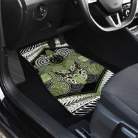 Aotearoa Iwi Whakatohea Personalised Car Mats Maori Kowhaiwhai Pattern