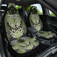 Aotearoa Iwi Whakatohea Car Seat Cover Maori Kowhaiwhai Pattern