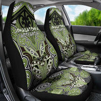 Aotearoa Iwi Whakatohea Car Seat Cover Maori Kowhaiwhai Pattern