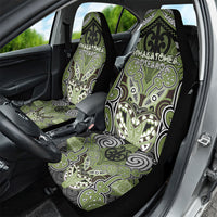 Aotearoa Iwi Whakatohea Car Seat Cover Maori Kowhaiwhai Pattern