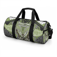 Aotearoa Iwi Whakatohea Duffle Bag Maori Kowhaiwhai Pattern