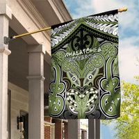 Aotearoa Iwi Whakatohea Garden Flag Maori Kowhaiwhai Pattern
