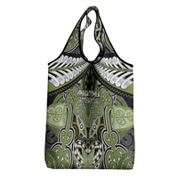 Aotearoa Iwi Whakatohea Grocery Bag Maori Kowhaiwhai Pattern
