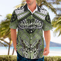 Aotearoa Iwi Whakatohea Personalised Hawaiian Shirt Maori Kowhaiwhai Pattern
