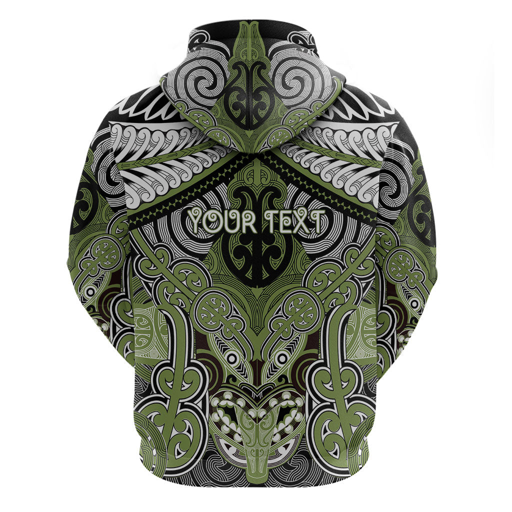 Aotearoa Iwi Whakatohea Personalised Hoodie Maori Kowhaiwhai Pattern