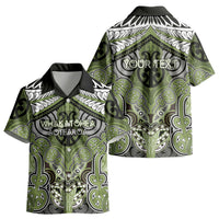 Aotearoa Iwi Whakatohea Personalised Kid Hawaiian Shirt Maori Kowhaiwhai Pattern