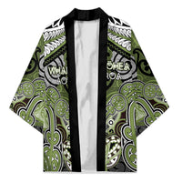 Aotearoa Iwi Whakatohea Personalised Kimono Maori Kowhaiwhai Pattern