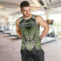 Aotearoa Iwi Whakatohea Personalised Men Tank Top Maori Kowhaiwhai Pattern