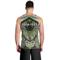 Aotearoa Iwi Whakatohea Personalised Men Tank Top Maori Kowhaiwhai Pattern