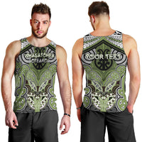 Aotearoa Iwi Whakatohea Personalised Men Tank Top Maori Kowhaiwhai Pattern