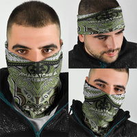 Aotearoa Iwi Whakatohea Neck Gaiter Maori Kowhaiwhai Pattern