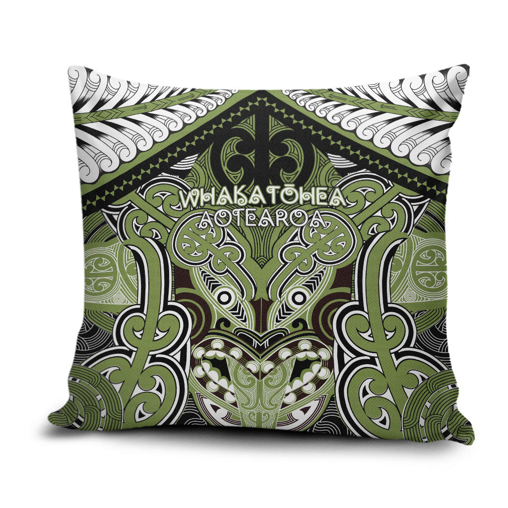 Aotearoa Iwi Whakatohea Pillow Cover Maori Kowhaiwhai Pattern