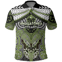 Aotearoa Iwi Whakatohea Personalised Polo Shirt Maori Kowhaiwhai Pattern