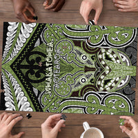 Aotearoa Iwi Whakatohea Puzzle Maori Kowhaiwhai Pattern