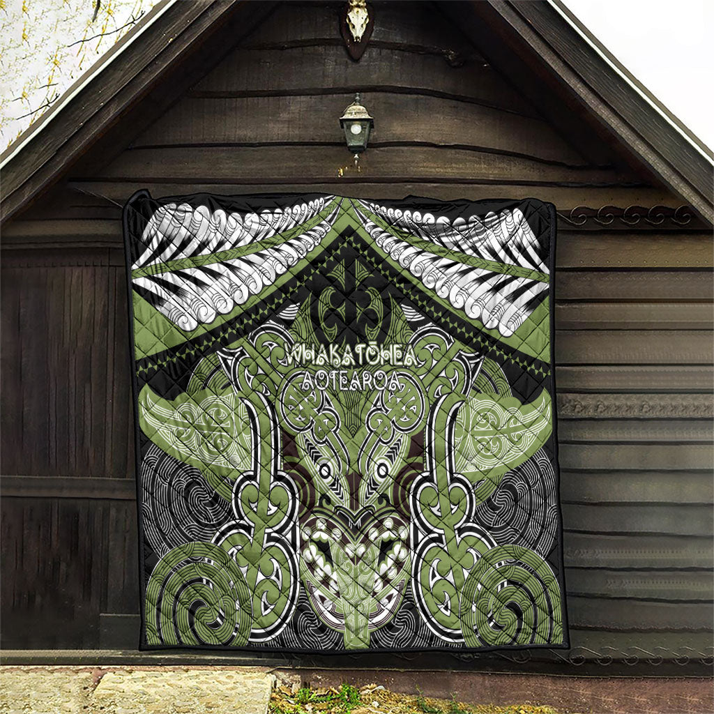 Aotearoa Iwi Whakatohea Quilt Maori Kowhaiwhai Pattern