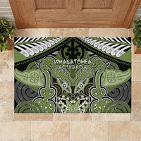 Aotearoa Iwi Whakatohea Rubber Doormat Maori Kowhaiwhai Pattern