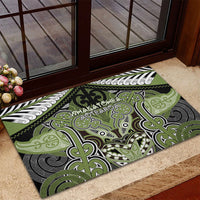 Aotearoa Iwi Whakatohea Rubber Doormat Maori Kowhaiwhai Pattern