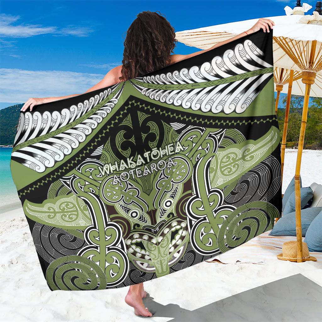 Aotearoa Iwi Whakatohea Sarong Maori Kowhaiwhai Pattern