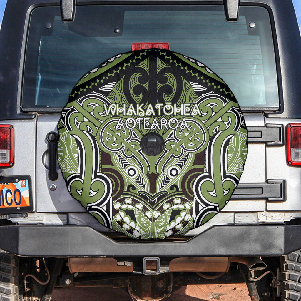 Aotearoa Iwi Whakatohea Spare Tire Cover Maori Kowhaiwhai Pattern
