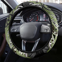 Aotearoa Iwi Whakatohea Steering Wheel Cover Maori Kowhaiwhai Pattern