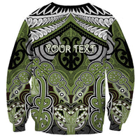 Aotearoa Iwi Whakatohea Personalised Sweatshirt Maori Kowhaiwhai Pattern