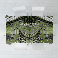 Aotearoa Iwi Whakatohea Tablecloth Maori Kowhaiwhai Pattern