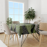 Aotearoa Iwi Whakatohea Tablecloth Maori Kowhaiwhai Pattern