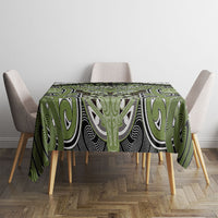 Aotearoa Iwi Whakatohea Tablecloth Maori Kowhaiwhai Pattern