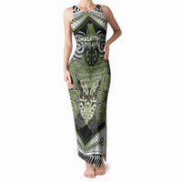Aotearoa Iwi Whakatohea Personalised Tank Maxi Dress Maori Kowhaiwhai Pattern