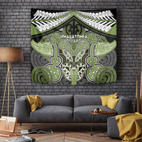 Aotearoa Iwi Whakatohea Tapestry Maori Kowhaiwhai Pattern