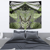 Aotearoa Iwi Whakatohea Tapestry Maori Kowhaiwhai Pattern