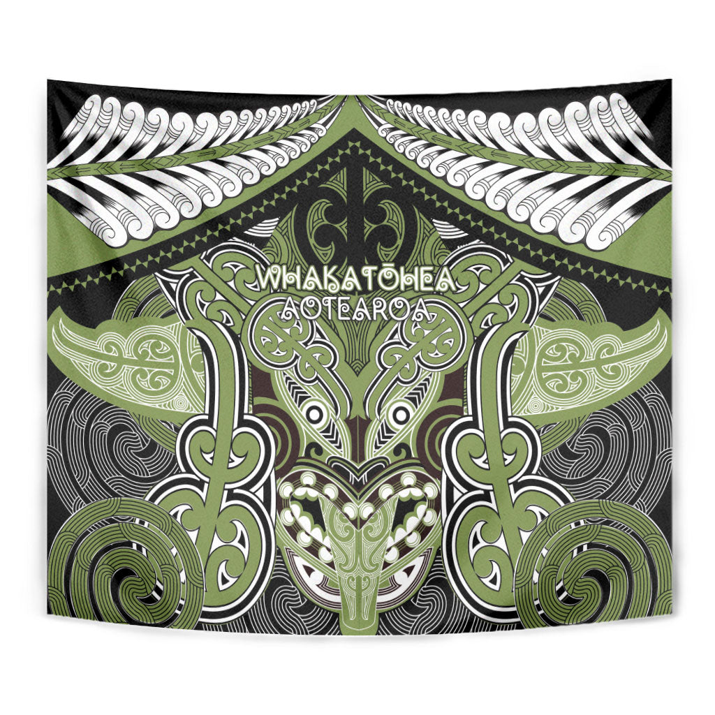 Aotearoa Iwi Whakatohea Tapestry Maori Kowhaiwhai Pattern