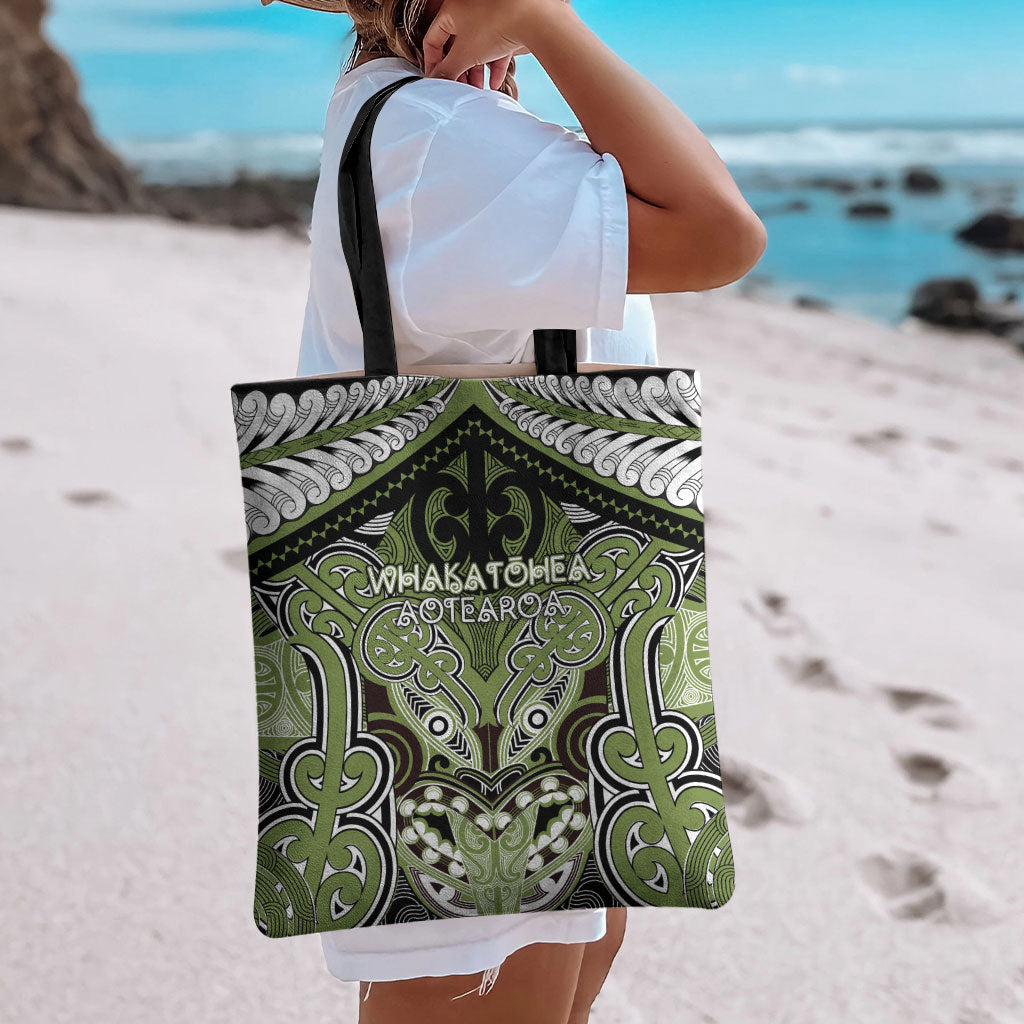 Aotearoa Iwi Whakatohea Tote Bag Maori Kowhaiwhai Pattern