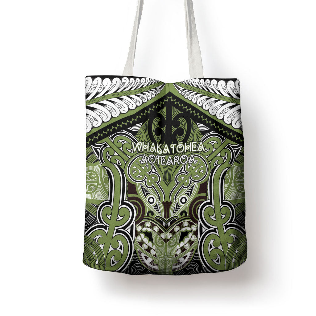 Aotearoa Iwi Whakatohea Tote Bag Maori Kowhaiwhai Pattern