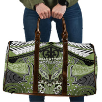 Aotearoa Iwi Whakatohea Travel Bag Maori Kowhaiwhai Pattern