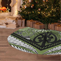 Aotearoa Iwi Whakatohea Tree Skirt Maori Kowhaiwhai Pattern