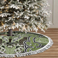 Aotearoa Iwi Whakatohea Tree Skirt Maori Kowhaiwhai Pattern