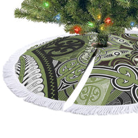 Aotearoa Iwi Whakatohea Tree Skirt Maori Kowhaiwhai Pattern