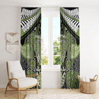 Aotearoa Iwi Whakatohea Window Curtain Maori Kowhaiwhai Pattern