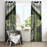 Aotearoa Iwi Whakatohea Window Curtain Maori Kowhaiwhai Pattern
