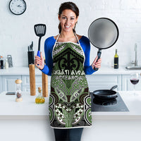 Aotearoa Iwi Ngati Awa Apron Maori Kowhaiwhai Pattern
