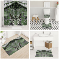 Aotearoa Iwi Ngati Awa Bathroom Set Maori Kowhaiwhai Pattern
