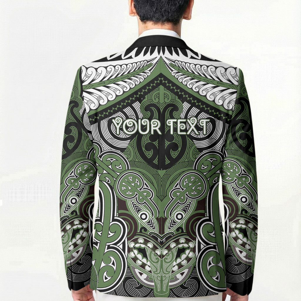Aotearoa Iwi Ngati Awa Personalised Blazer Maori Kowhaiwhai Pattern