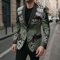 Aotearoa Iwi Ngati Awa Personalised Blazer Maori Kowhaiwhai Pattern