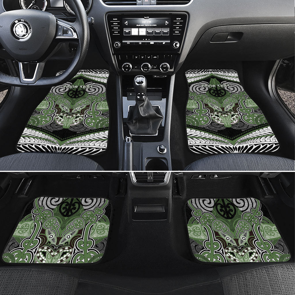 Aotearoa Iwi Ngati Awa Personalised Car Mats Maori Kowhaiwhai Pattern