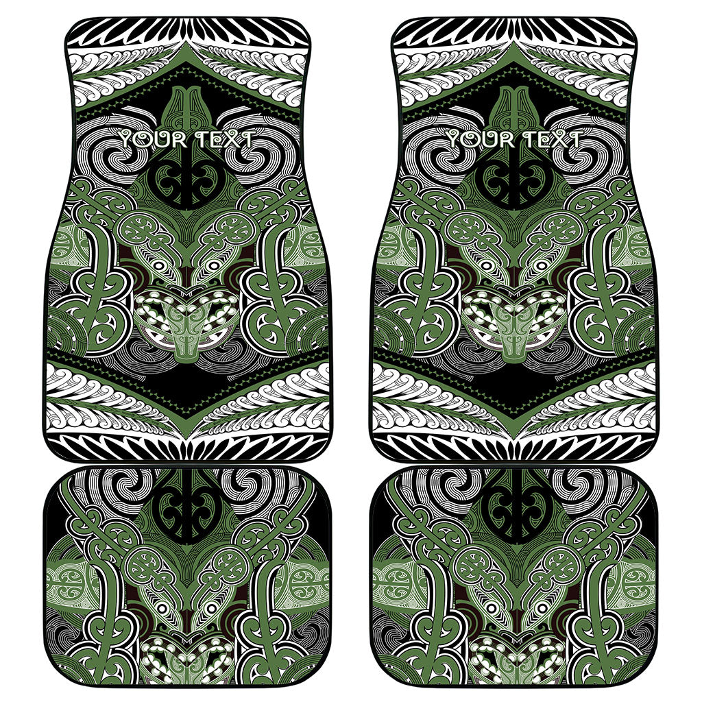 Aotearoa Iwi Ngati Awa Personalised Car Mats Maori Kowhaiwhai Pattern