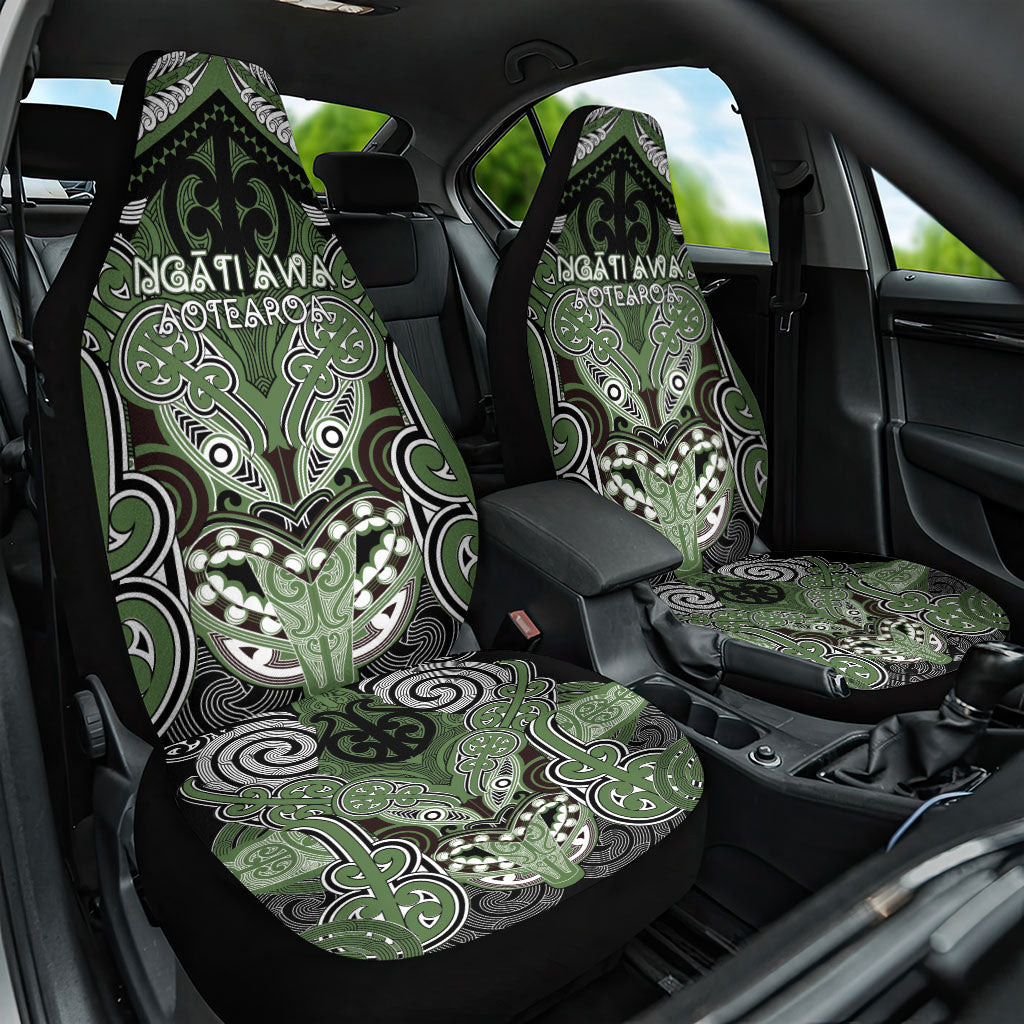 Aotearoa Iwi Ngati Awa Car Seat Cover Maori Kowhaiwhai Pattern