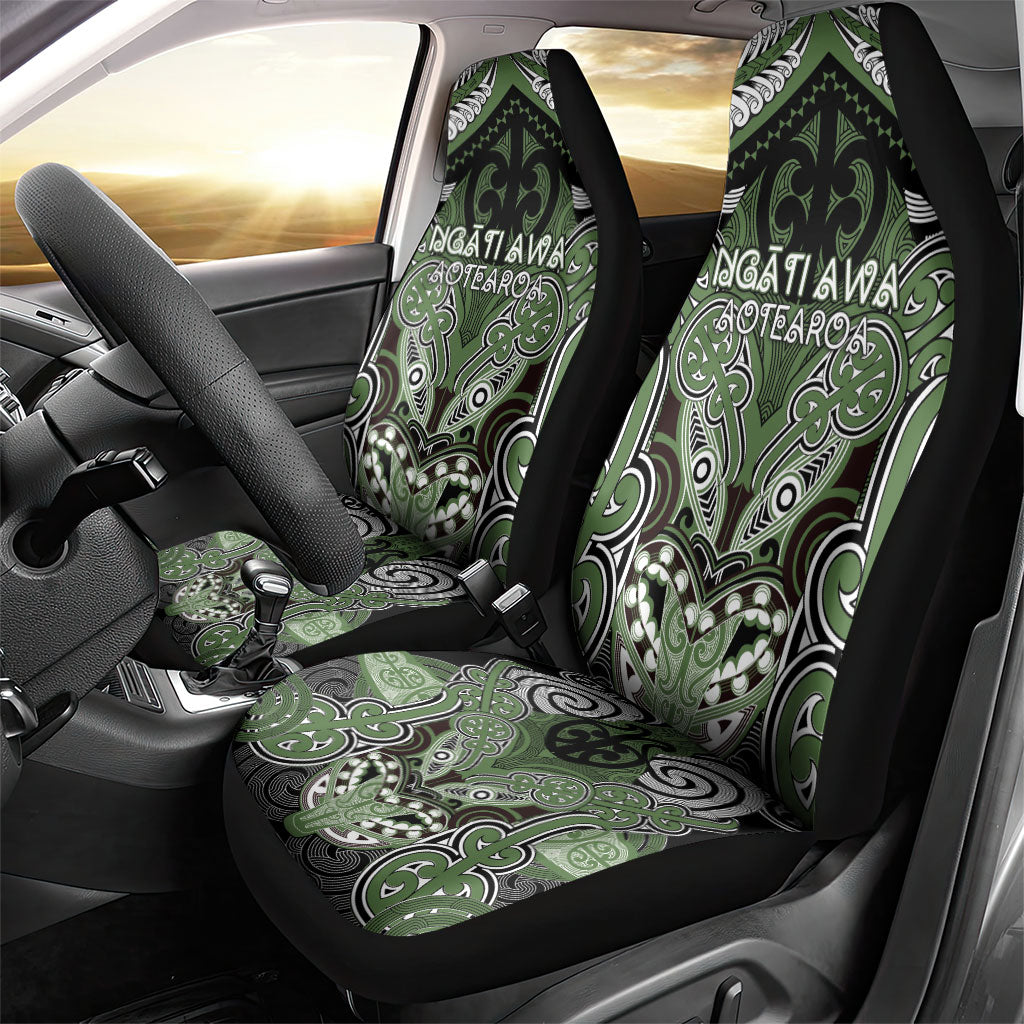 Aotearoa Iwi Ngati Awa Car Seat Cover Maori Kowhaiwhai Pattern