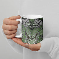 Aotearoa Iwi Ngati Awa Personalised Ceramic Mug Maori Kowhaiwhai Pattern